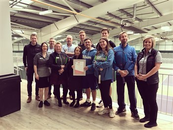 The Shrewsbury Club delighted to be named Shropshire tennis club of the year in LTA ...