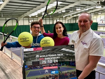 Tickets are now on sale for Shrewsbury's festival of tennis