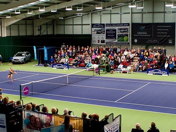 Tickets now available for next month’s World Tour Tennis tournament here at The Shre...