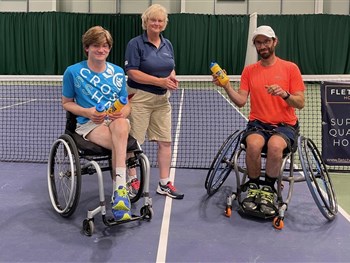 Shrewsbury Wheelchair Tennis Tournament enjoys successful return to The Shrewsbury C...