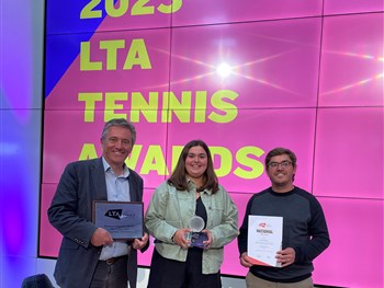 Rising star Amy Dannatt steps into the spotlight as The Shrewsbury Club collect two top LTA Tennis Awards