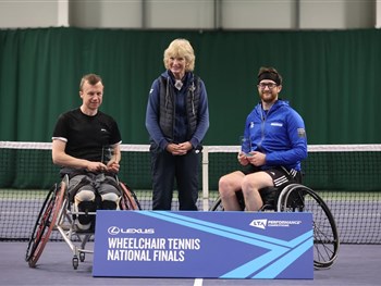 The Shrewsbury Club successfully hosts Lexus Wheelchair Tennis National Finals